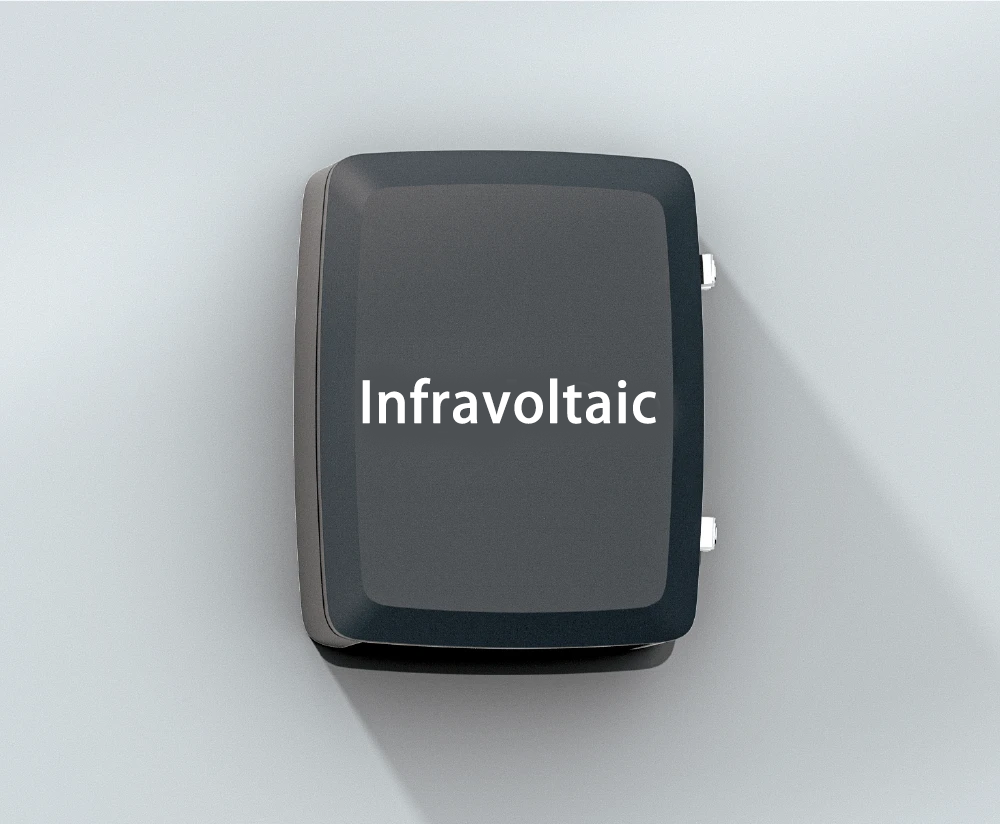 Frontalansicht des Infravoltaic Energiemanagers Infravoltaic.One+